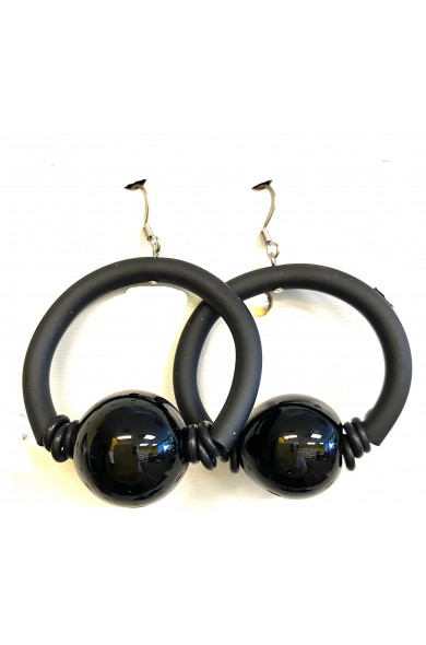 KLAMIR Earrings AC05E black