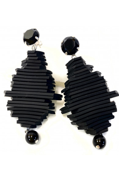 KLAMIR Earrings DN01 blk
