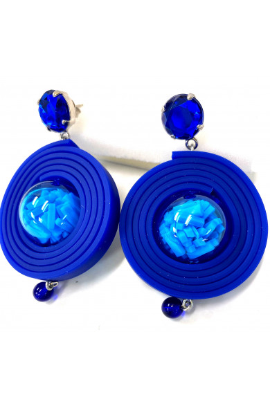 KLAMIR Earrings PE09 blue