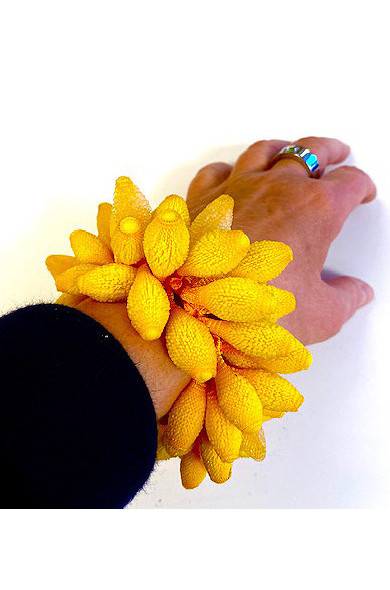 TZU GRAPE bracelet clementine