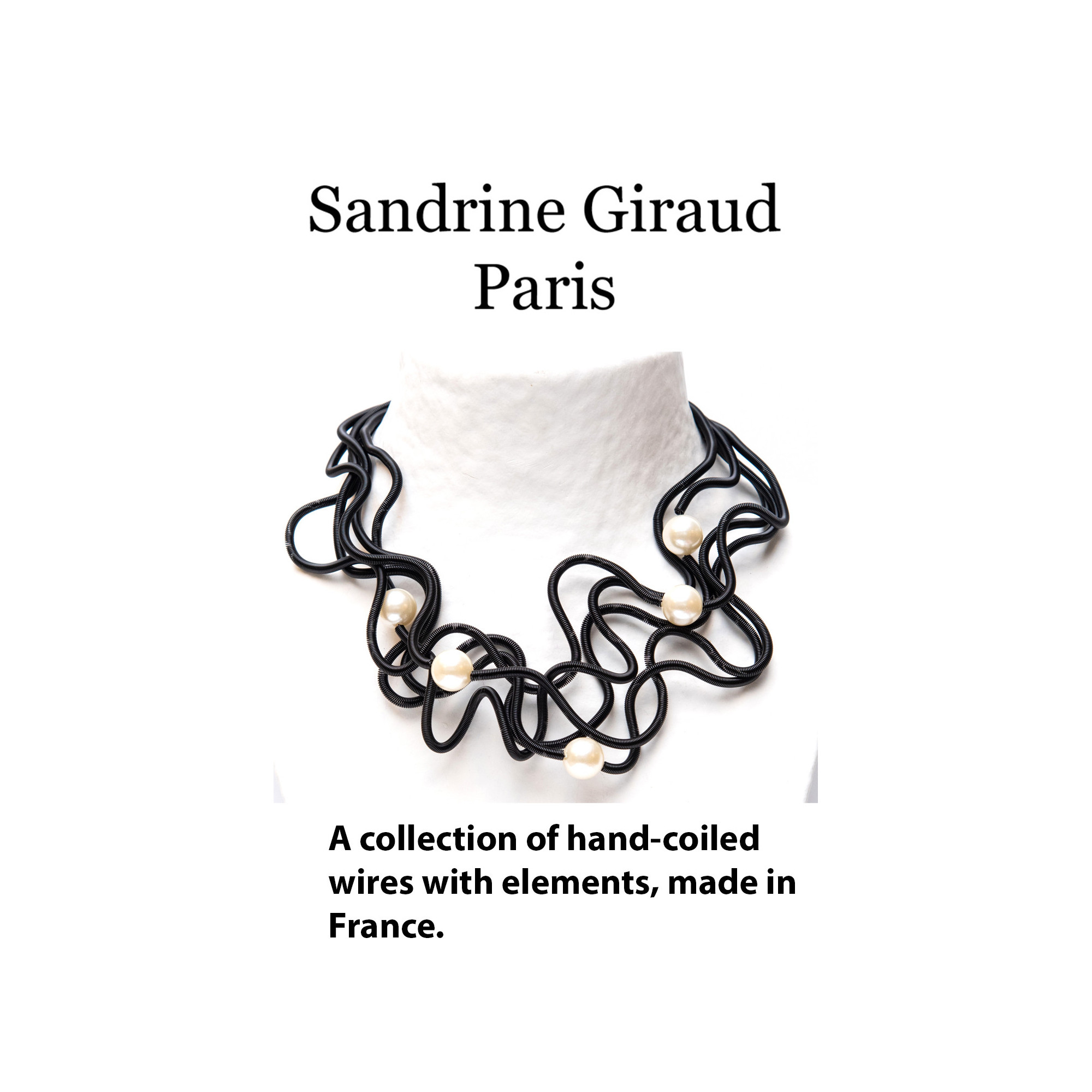 Sandrine Giraud Jewelry | Modern Art Jewelry | Swarovski Jewelry